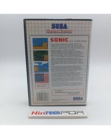Sonic The Hedgehog Master System