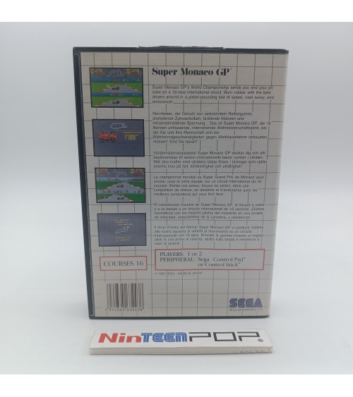 Super Monaco GP Master System