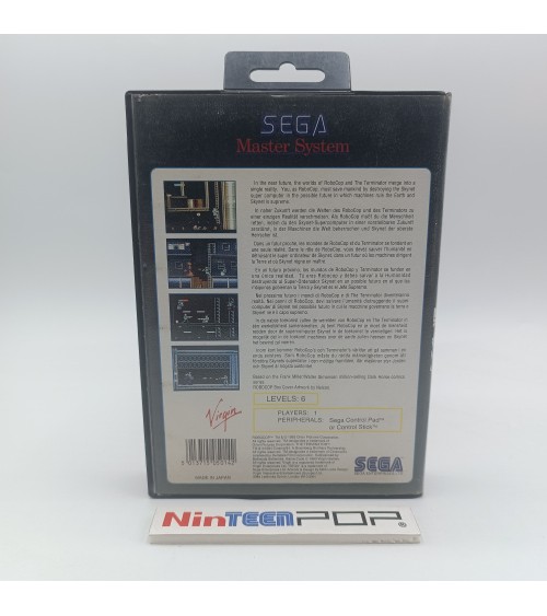 RoboCop Versus The Terminator Master System