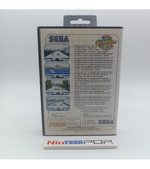Out Run Europa Master System
