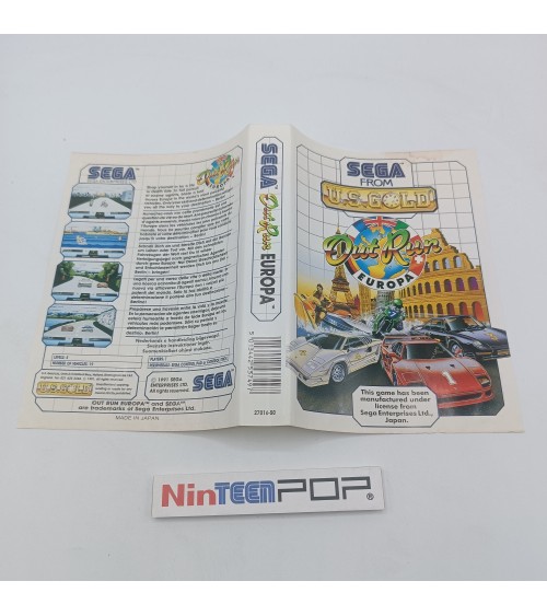 Out Run Europa Master System