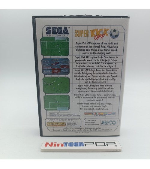 Super Kick Off Master System