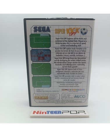 Super Kick Off Master System