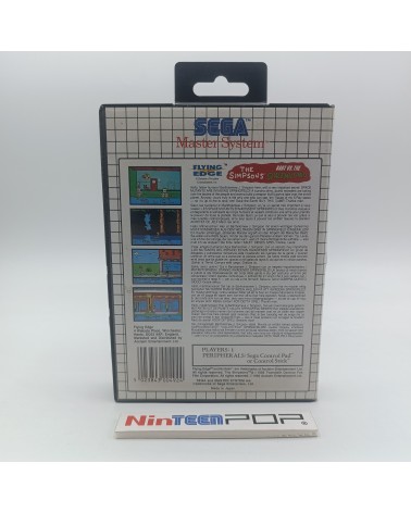 The Simpsons Bart vs. the Space Mutants Master System