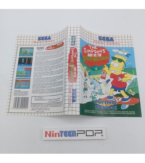 The Simpsons Bart vs. the Space Mutants Master System