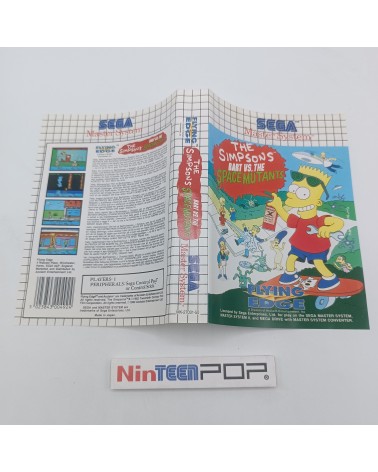 The Simpsons Bart vs. the Space Mutants Master System