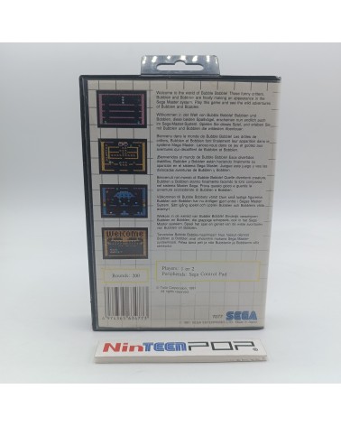 Bubble Bobble Master System
