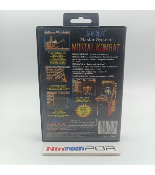 Mortal Kombat Master System