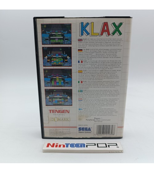 Klax Master System