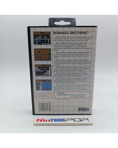 Bonanza Bros Master System