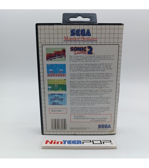 Sonic The Hedgehog 2 Master System