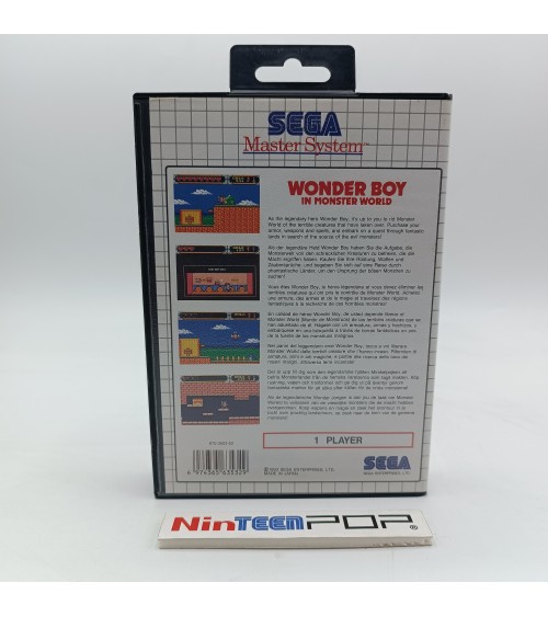 Wonder Boy in Monster World Master System