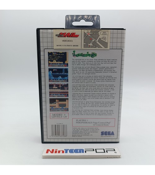 Lemmings Master System