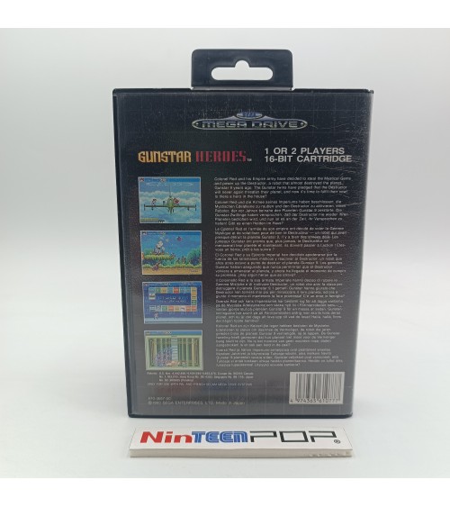 Gunstar Heroes Mega Drive