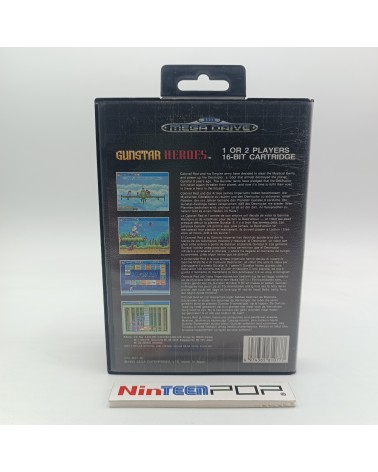 Gunstar Heroes Mega Drive