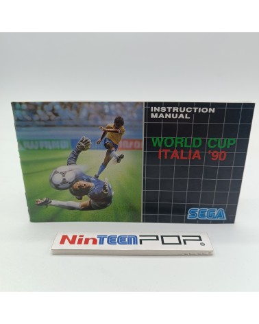 Manual World Cup Italia '90 Mega Drive