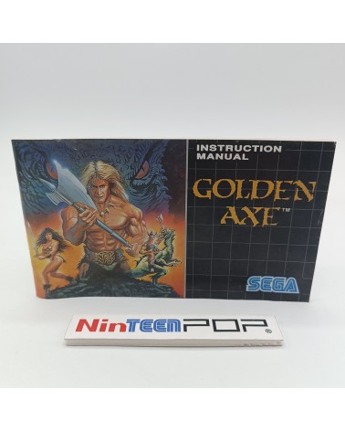 Manual Golden Axe Mega Drive