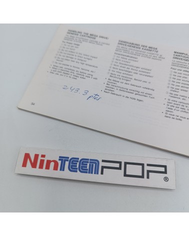 Manual Golden Axe Mega Drive