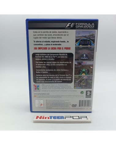 Formula One 2003 PlayStation 2