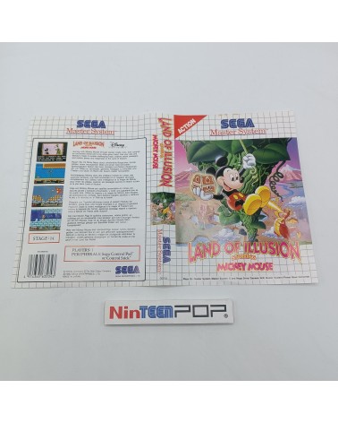 Insert Land of Illusion Master System