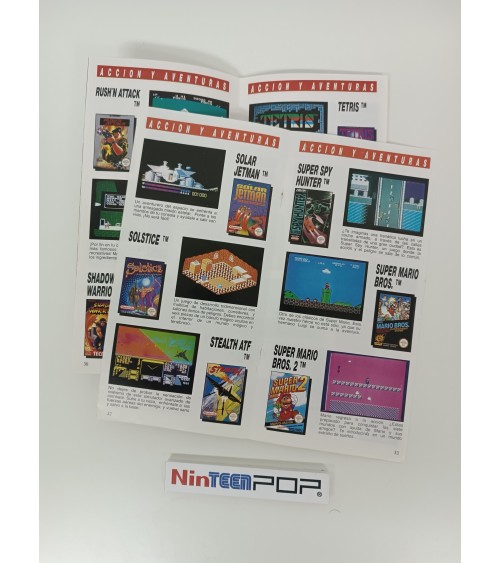 SPACO Catálogo Nintendo NES