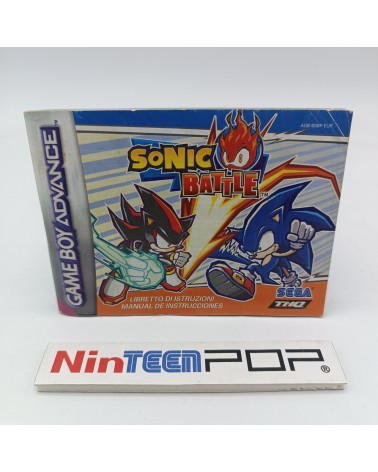 Manual Sonic Battle Game Boy Advance