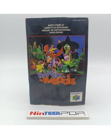 Manual Banjo Kazooie Nintendo 64