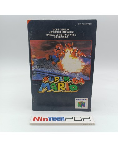 Manual Super Mario 64 Nintendo 64