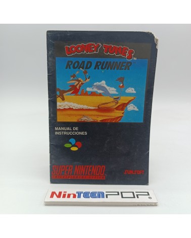 Manual Looney Tunes Road Runner Super Nintendo