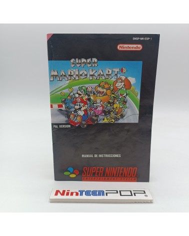 Manual Super Mario Kart Super Nintendo