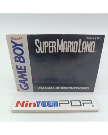 Manual Super Mario Land Game Boy