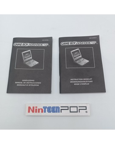Manuales/flyers Game Boy Advance SP