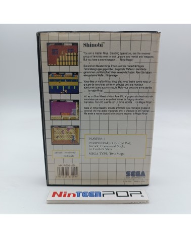 Shinobi Master System