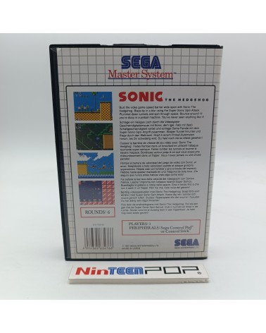 Sonic The Hedgehog Master System