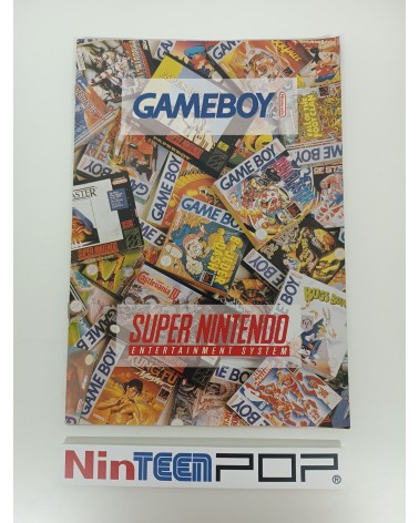 ERBE Catálogo Game Boy/Super Nintendo