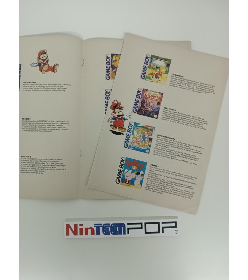 ERBE Catálogo Game Boy/Super Nintendo