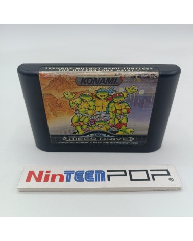 Turtles The Hyperstone Heist Mega Drive