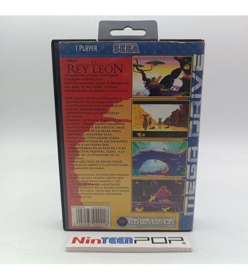 El Rey León Mega Drive