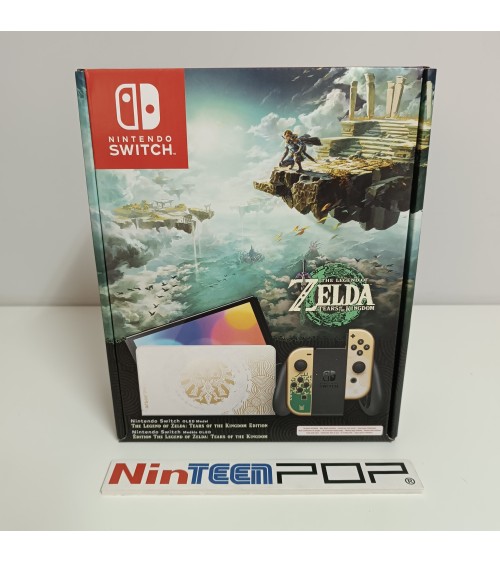 NUEVO Nintendo Switch The Legend of Zelda Tears of the Kingdom Edition