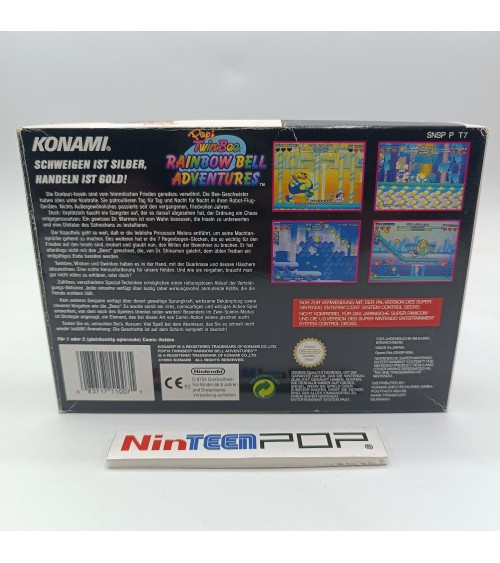 Pop'n TwinBee Rainbow Bell Adventures Super Nintendo