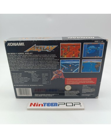 Axelay Super Nintendo