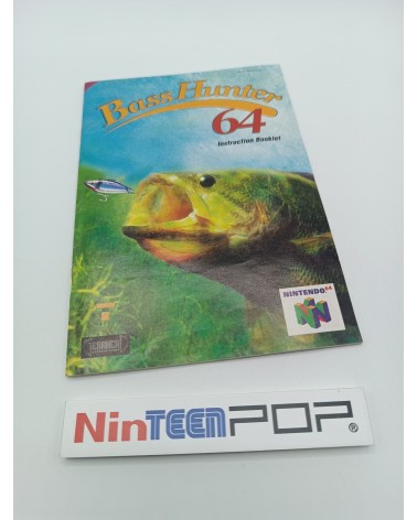 Manual Bass Hunter Nintendo 64