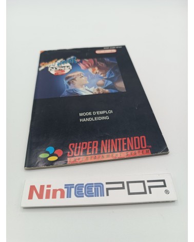 Manual Street Fighter Alpha 2 Super Nintendo