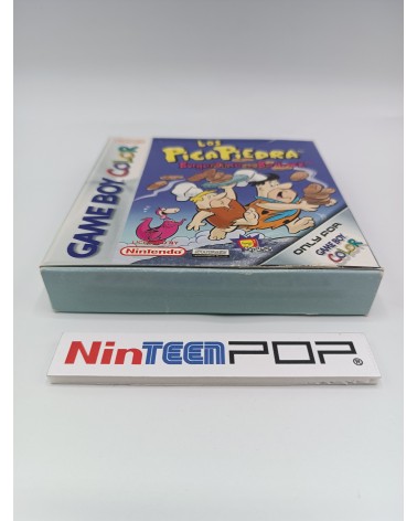 Los Picapiedra Burgertime in Bedrock Game Boy Color