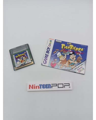 Los Picapiedra Burgertime in Bedrock Game Boy Color