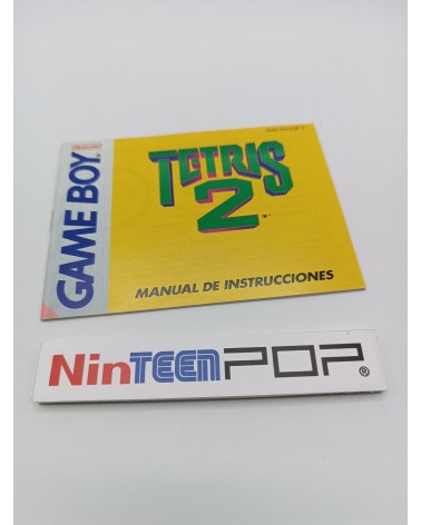 Manual Tetris 2 Game Boy