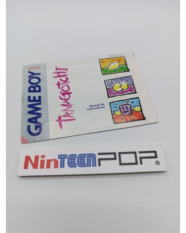 Manual Tamagotchi Game Boy