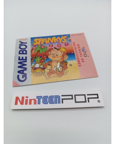 Manual Spanky's Quest Game Boy