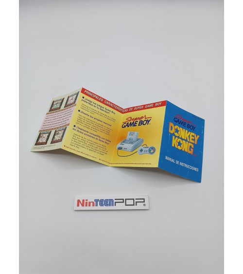 Desplegable Donkey Kong Super Game Boy