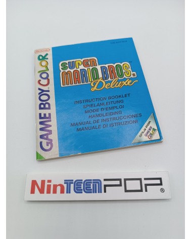 Manual Super Mario Bros Deluxe Game Boy Color